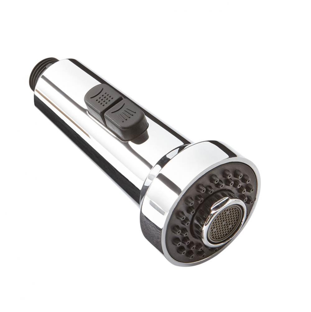 Parma Pre-Rinse Spray Head with Check Valve 1.75gpm Aeration/2.2gpm Spray Chrome