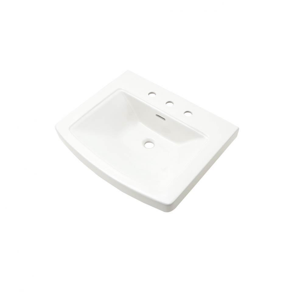 Hinsdale Petite Ped Top 21''x18'' 8''CC White