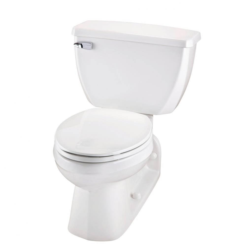 Ultra Flush 1.6gpf Floor Mount Back Outlet EL 12'' RI Combo: GUF21374 Bowl w/ G0028380 T