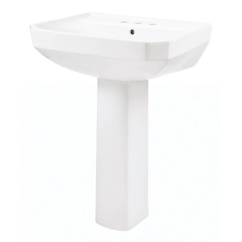 Viper Standard 4''CC Ped Lav Combo: G0013565 Lav w/ G0029834 Ped White