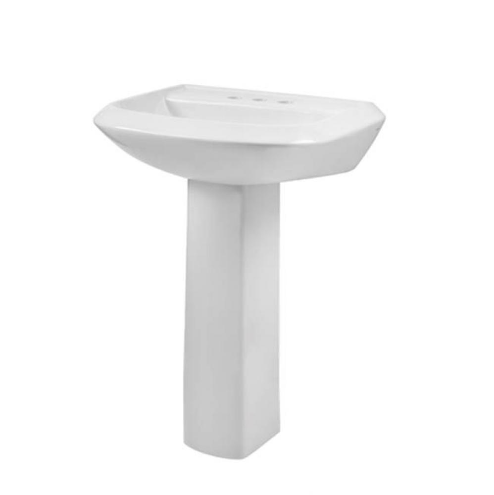 Avalanche Petite 4''Cc Ped Lav Combo: G0013594 Lav W/ G0029834 Ped White