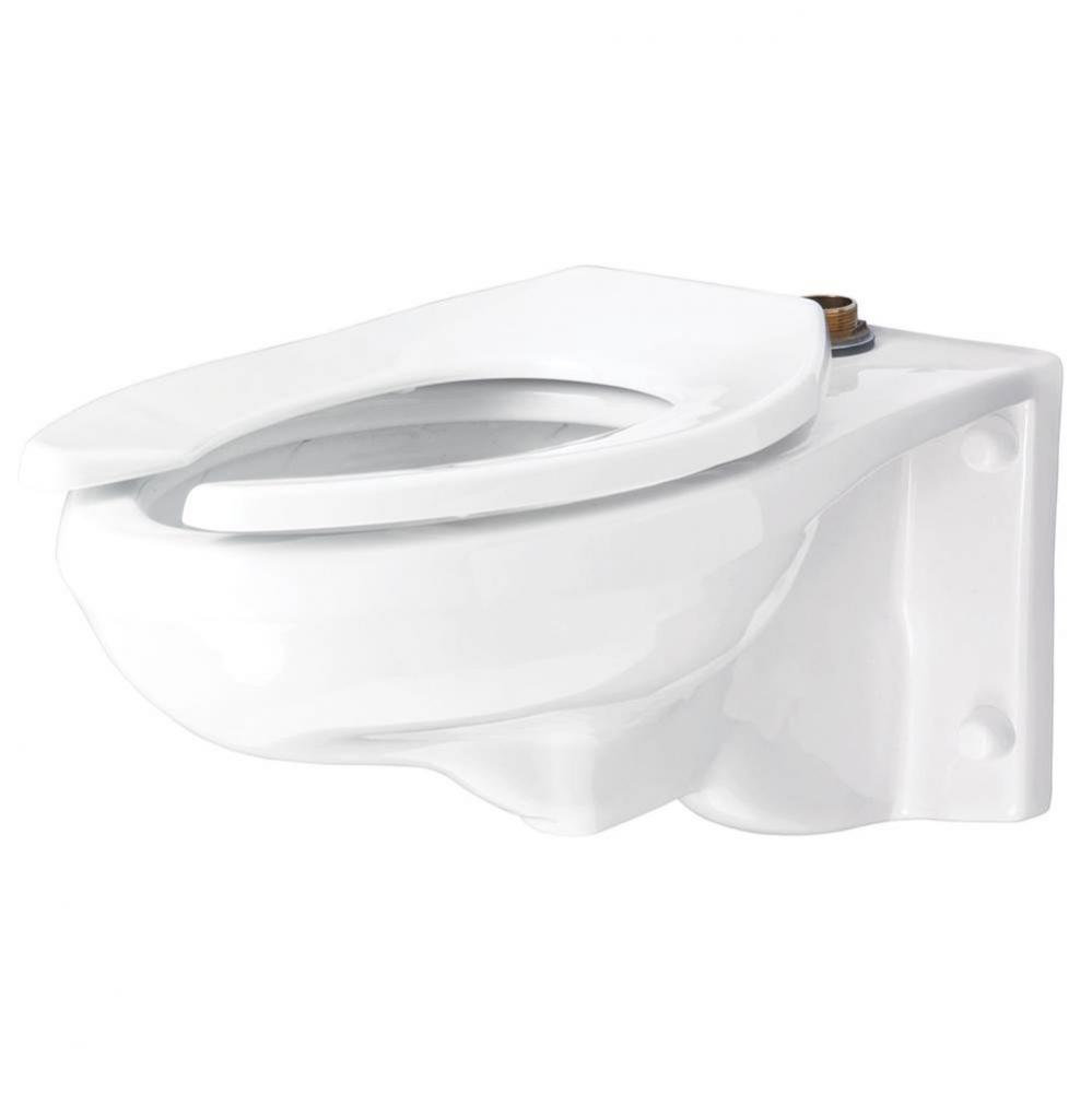 North Point 1.1/1.28/1.6gpf Elongated Wall Hung Top Spud Bowl 5 1/4'' or 7 1/4'&apo