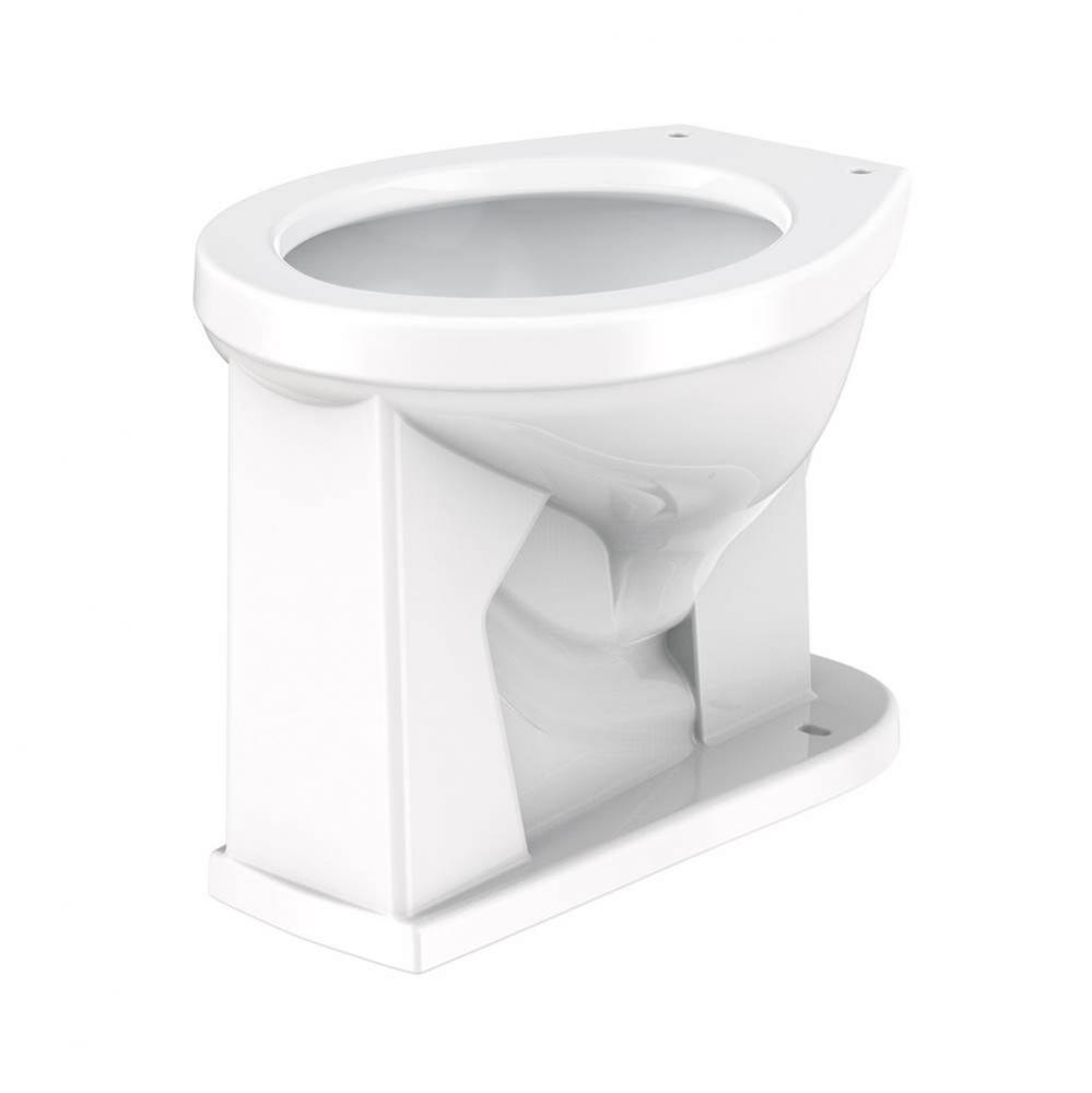1.1/1.28/1.6gpf Round Front Floor Mounted Back Spud Bowl 1-1/4'' Spud 10'' Rou