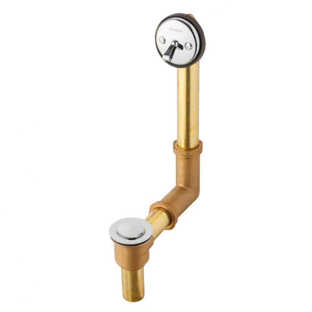 Gerber Classics Pop-up 20 Gauge All Drain in Shoe for Standard Tub Chrome