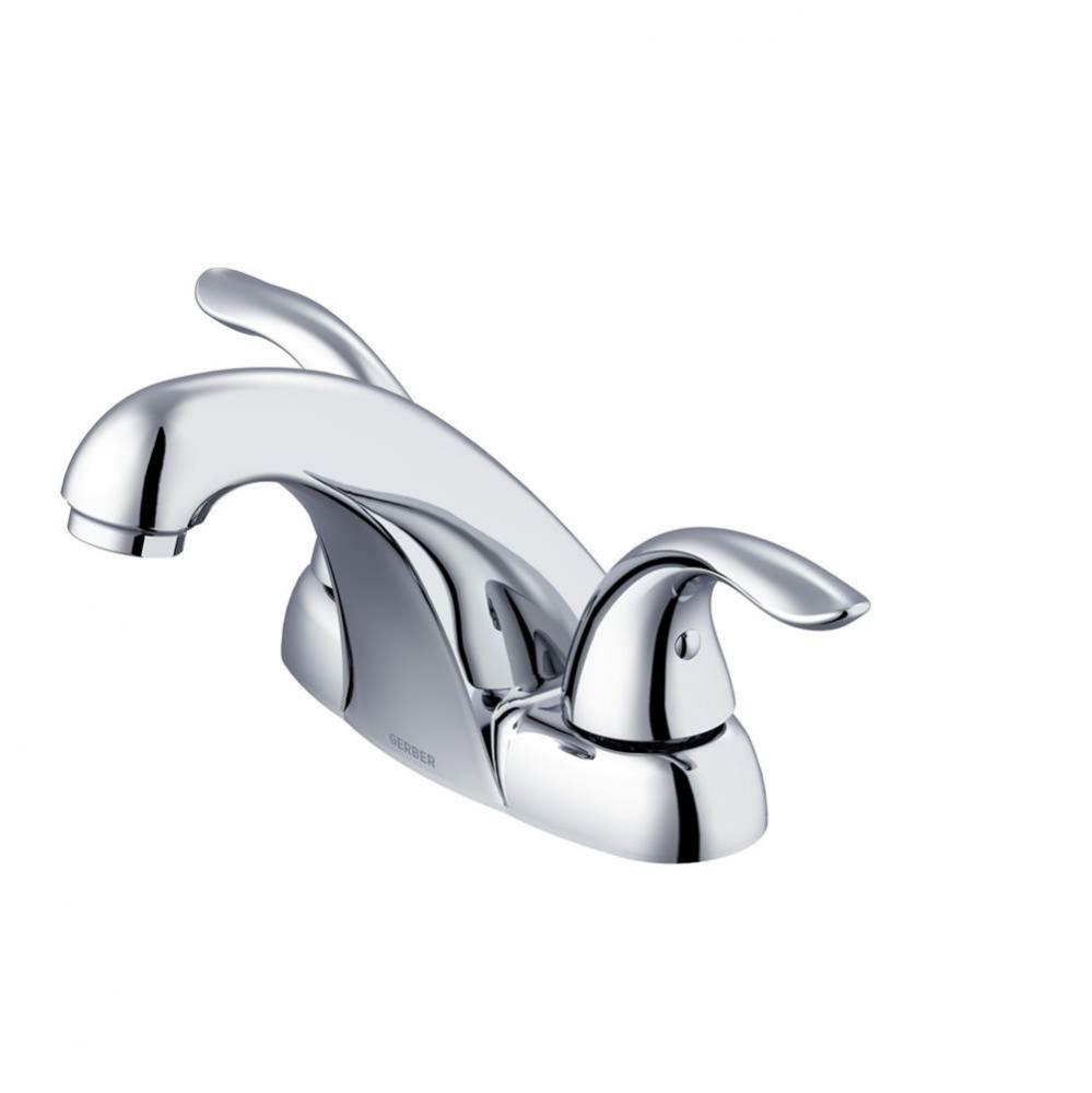 Viper 2H Centerset Lavatory Faucet Less Drain 1.2gpm Chrome