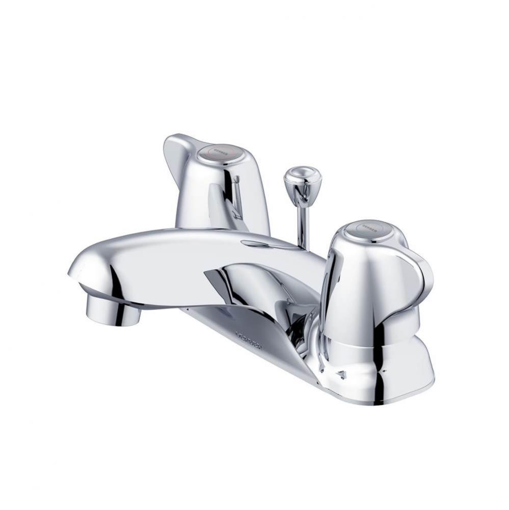 Maxwell 2H Centerset Lavatory Faucet w/ Metal Pop-Up Drain 1.2gpm Chrome
