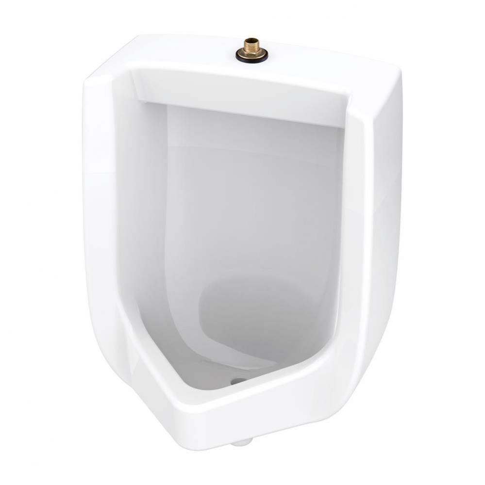 Monitor 0.125/0.5/1.0gpf Urinal Washout Top Spud Half Stall White
