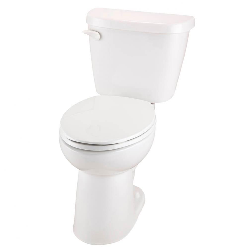 Maxwell 1.6gpf ADA EL 12'' RI Combo: GMX21928 Bowl w/ GMX28990 Tank White