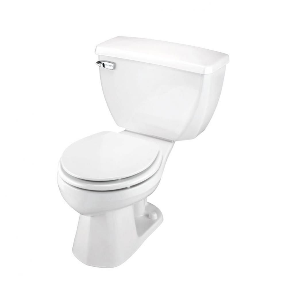 Ultra Flush 1.0gpf RF 12'' RI Combo: GUF21342 Bowl w/ GUF28380 Tank White