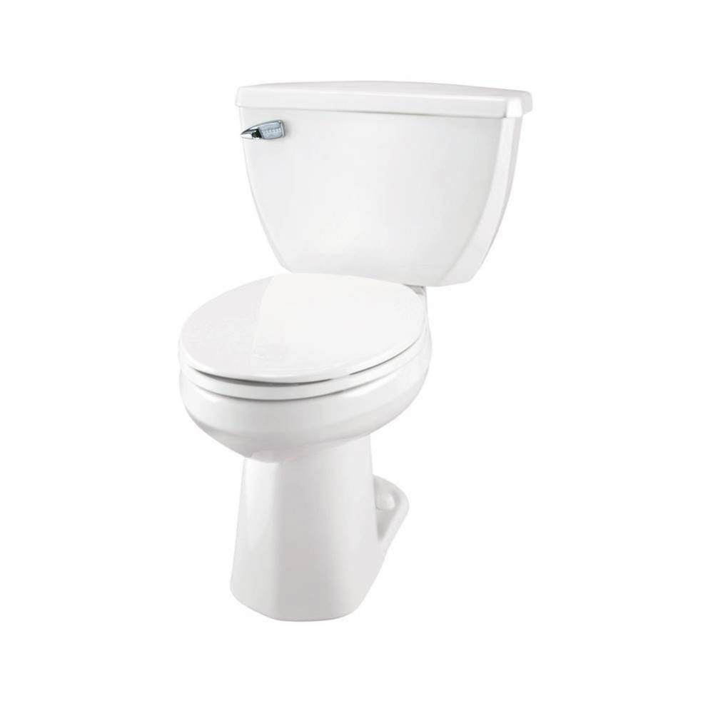 Ultra Flush 1.0gpf ADA EL 10'' RI Combo: GUF21377 Bowl w/ GUF28385 Tank White