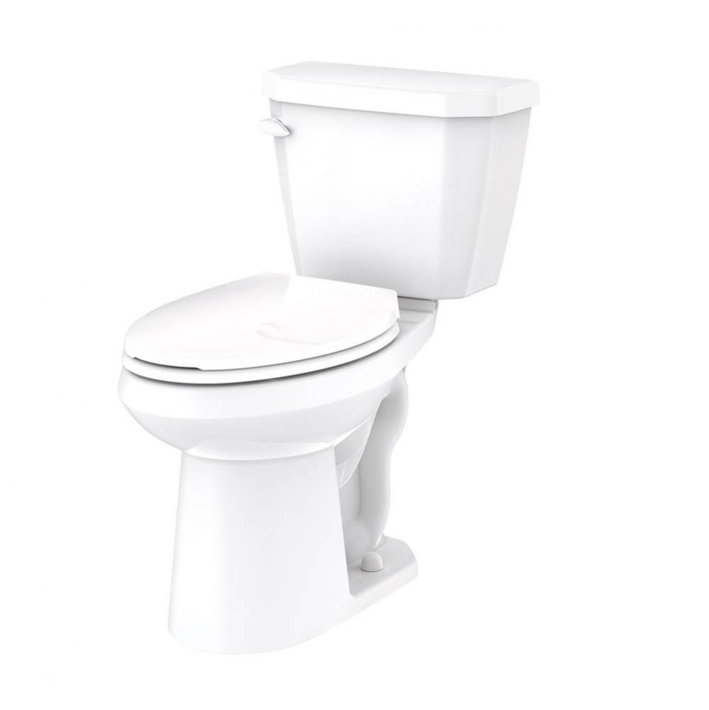 Viper 1.0gpf ADA EL 12'' RI Combo: GWS21528 Bowl w/ GWS28528 Tank White