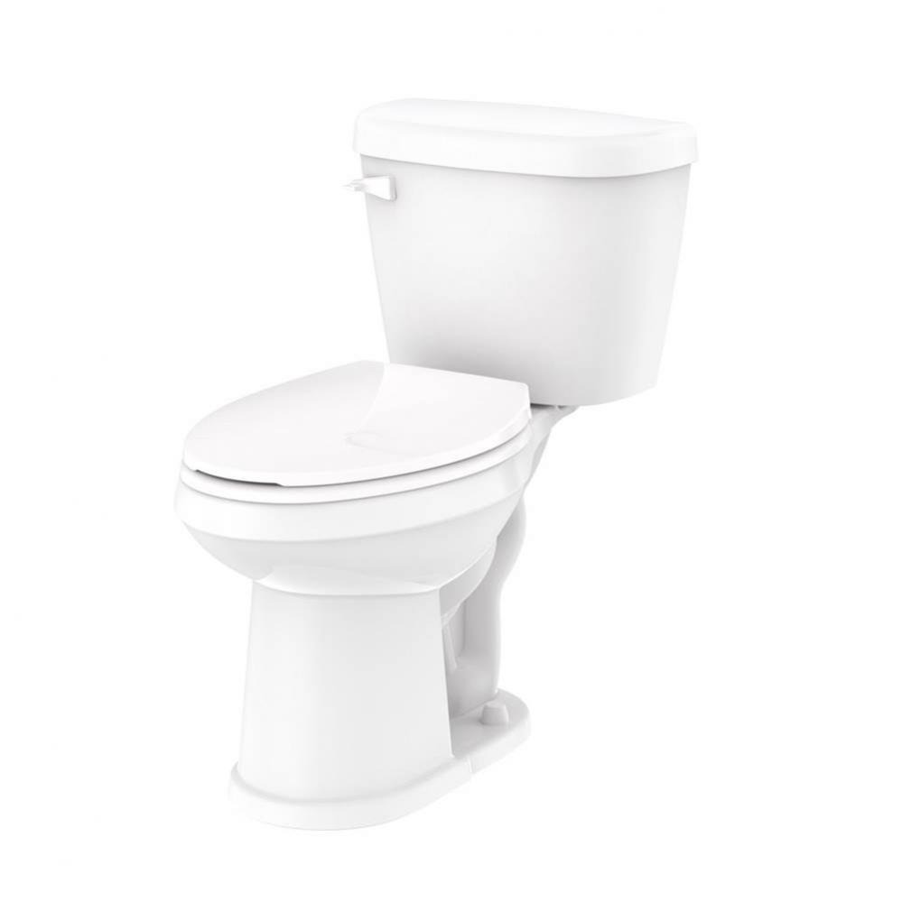 Maxwell SE 1.28gpf ADA EL 12'' RI Combo: GSE21128 Bowl w/ GWS28170 Tank White
