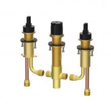 Gerber Plumbing D215000BT - Widespread Rough-In Valve & Spout Tube for Roman Tub Filler up to 3'' Deck Thickness