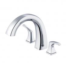 Gerber Plumbing D300918T - Vaughn 2H Roman Tub Trim Kit w/out Spray Chrome