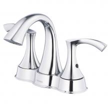Gerber Plumbing D301122 - Antioch 2H Centerset Lavatory Faucet w/ 50/50 Touch Down Drain 1.2gpm Chrome