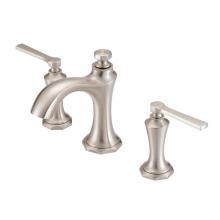 Gerber Plumbing D304128BN - Draper 2H Widespread Lavatory Faucet w/ Metal Pop-Up Drain 1.2gpm Brushed Nickel
