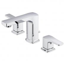 Gerber Plumbing D304170 - Tribune 2H Widespread Lavatory Faucet w/ 50/50 Pop-Up Drain 1.2gpm Chrome