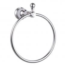 Gerber Plumbing D442111 - Opulence Towel Ring Chrome