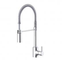 Gerber Plumbing D451288 - The Foodie 1H Pre-Rinse Kitchen Faucet 1.75gpm Chrome