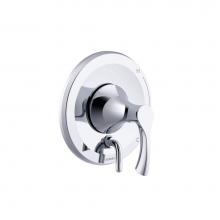 Gerber Plumbing D500422TC - Antioch 1H Valve Only Trim Kit & Treysta Cartridge with Diverter on Valve Chrome