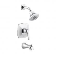 Gerber Plumbing D501018TC - Vaughn 1H Tub & Shower Trim Kit & Treysta Cartridge 1.75gpm Chrome