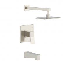 Gerber Plumbing D501019BNTC - Avian 1H Tub & Shower Trim Kit & Treysta Cartridge 1.75gpm Brushed Nickel