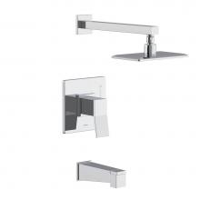 Gerber Plumbing D501019TC - Avian 1H Tub & Shower Trim Kit & Treysta Cartridge 1.75gpm Chrome