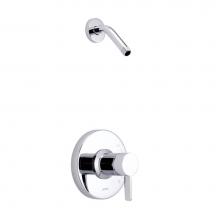 Gerber Plumbing D520530LSTC - Amalfi 1H Shower Only Trim Kit & Treysta Cartridge Less Showerhead Chrome