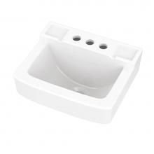 Gerber Plumbing G0012354 - West Point Wall Hung Lav 14x12 4''CC White