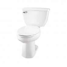Gerber Plumbing G0020317 - Ultra Flush 1.6gpf ADA EL 10'' RI Combo: GUF21377 Bowl w/ G0028385 Tank White