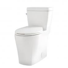 Gerber Plumbing G0021021 - Lemora 1.28gpf 1pc ADA Elongated CT Toilet 12'' Rough-In White