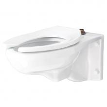 Gerber Plumbing G0025033 - North Point 1.1/1.28/1.6gpf Elongated Wall Hung Top Spud Bowl 5 1/4'' or 7 1/4'&apo