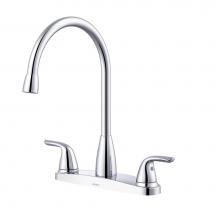 Gerber Plumbing G0040168 - Viper 2H High Arc Kitchen Faucet w/out Spray 1.75gpm Chrome