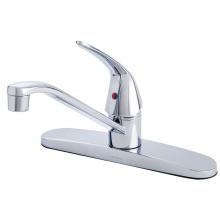 Gerber Plumbing G0040210W - Maxwell SE 1H Kitchen Faucet w/out Spray & w/ Washerless Cartridge 1.75gpm Chrome