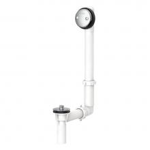 Gerber Plumbing G004155176 - Gerber Classics PVC Drain in Shoe for Standard Tub with Retaining Ring Chrome