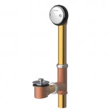 Gerber Plumbing G0041855 - Gerber Classics Lift & Turn Fit-all 20 Gauge Drain for Standard Tub Chrome