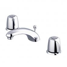 Gerber Plumbing G0043071 - Gerber Classics 2H Lavatory Faucet w/ Metal Handles & Metal Pop-Up Drain 1.2gpm Chrome
