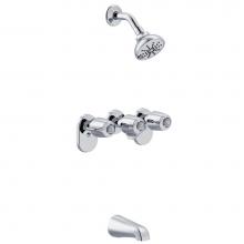 Gerber Plumbing G004803483 - Gerber Classics 3H By-Pass Valve Body Tub & Shower Fitting 1.75gpm Chrome