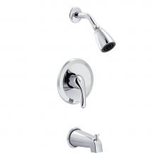 Gerber Plumbing G0049023 - Maxwell SE Tub Shower Trim Kit w/ Pressure Balance Valve 2.5gpm Chrome