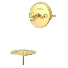 Gerber Plumbing G0086867 - Gerber Classics Trip Lever Drain Trim Kit Polished Brass