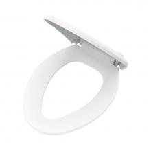 Gerber Plumbing G0099216 - Elongated Non-Slow Close Toilet Seat with Adjustable Mounting White