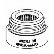 Gerber Plumbing GA603368N - Aerator Kit 0.5gpm Spray Junior Male Vandal Proof Chrome