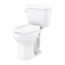 Gerber Plumbing GAV21818 - Avalanche 1.6gpf EL ADA 12'' RI Combo: GAV21828 Bowl w/ GAV28890 Tank White