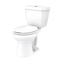 Gerber Plumbing GDF20551 - Viper 0.9/1.1gpf Dual Flush RF 12'' RI Combo: GWS21551 Bowl w/ GDF28528 Tank White
