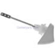 Gerber Plumbing GA713019WH - Tank Lever LH Metal Arm for Viper GVP/WS3859X Tanks White