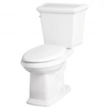 Gerber Plumbing GHE20018 - Logan Square 1.28gpf ADA EL 12'' RI Combo: GHE21538 Bowl w/ GHE28530 Tank White