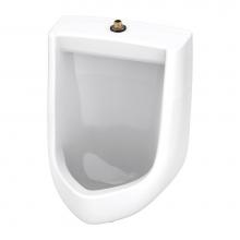 Gerber Plumbing GHE27770 - Hamilton 0.125/0.5/1.0gpf Urinal Washout Top Spud Half Stall White
