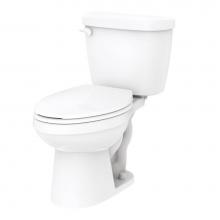 Gerber Plumbing GMX20912 - Maxwell 1.6gpf EL 12'' RI Combo: GMX21962 Bowl w/ GMX28990 Tank White