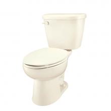 Gerber Plumbing GWS2091209 - Maxwell 1.28gpf EL 12'' RI Combo: GMX2196209 Bowl w/ G002899009 Tank Biscuit