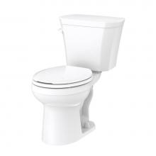 Gerber Plumbing GWS31504 - Viper 1.28gpf 14'' RI RF Combo: GVP31552 Bowl w/ GWS38594 Tank White